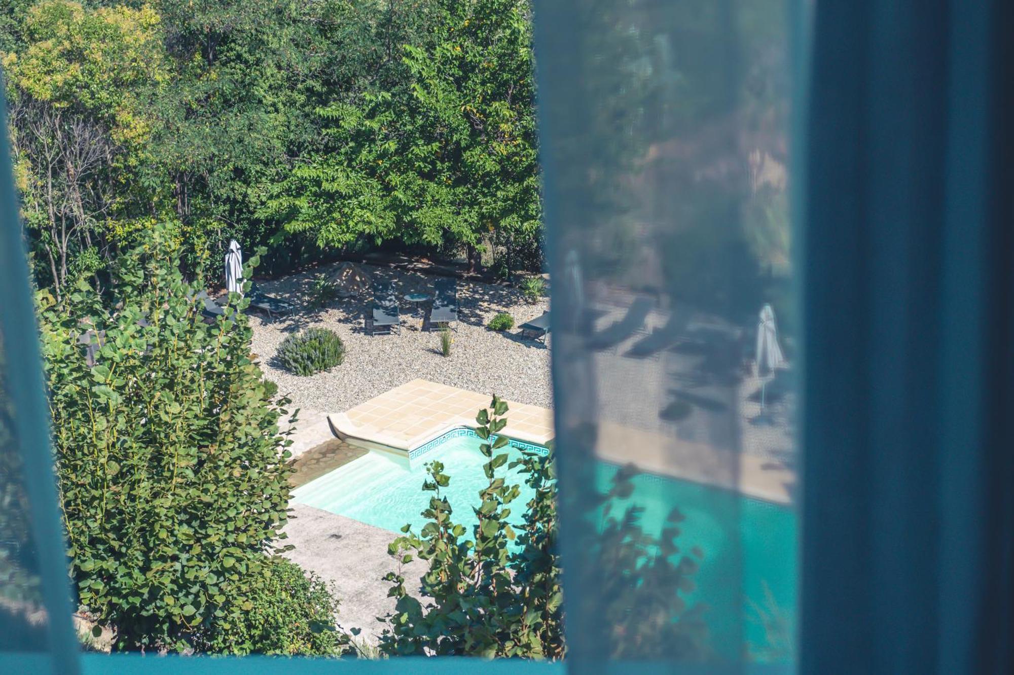Logis Hotel Restaurant Le Plantevin Propiac Esterno foto